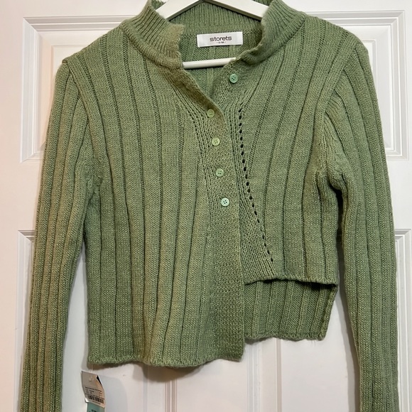 Storets Raelynn Asymmetric Hem Cardigan - Picture 4 of 4